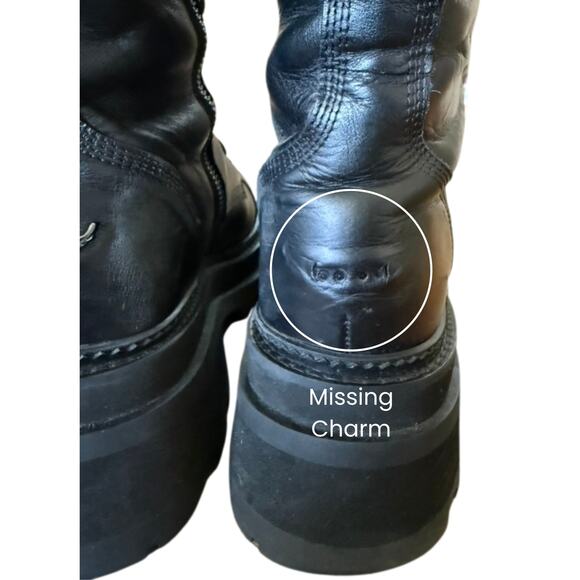 Zadig & Voltaire Ride Boots — Black Leather | FR 36 (US 6) | NWT (Flawed) - Picture 11 of 13